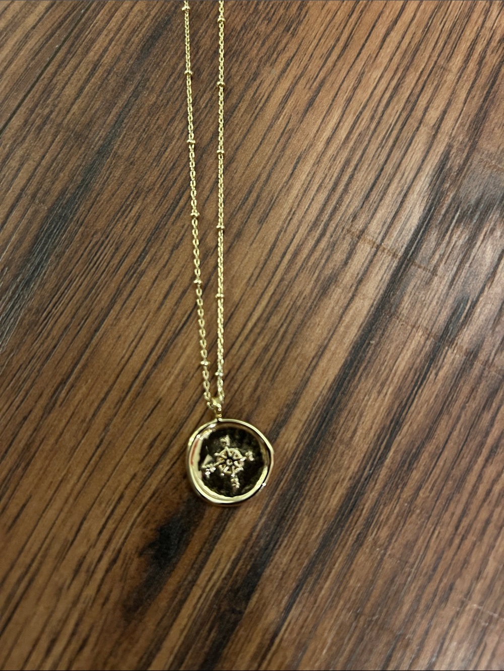Gorjana Gold Coin Pendant Necklace